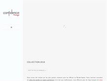 Tablet Screenshot of confidence-mariage.com